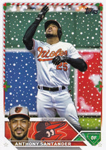 Load image into Gallery viewer, 2023 Topps Holiday Anthony Santander H67 Baltimore Orioles
