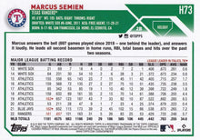 Load image into Gallery viewer, 2023 Topps Holiday Marcus Semien H73 Texas Rangers
