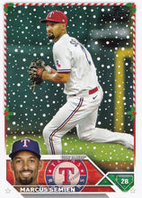 Load image into Gallery viewer, 2023 Topps Holiday Marcus Semien H73 Texas Rangers
