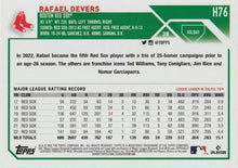Load image into Gallery viewer, 2023 Topps Holiday Rafael Devers H76 Boston Red Sox

