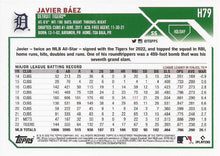 Load image into Gallery viewer, 2023 Topps Holiday Javier BÃ¡ez H79 Detroit Tigers
