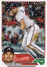 Load image into Gallery viewer, 2023 Topps Holiday Austin Riley  H81 Atlanta Braves
