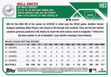 Load image into Gallery viewer, 2023 Topps Holiday Will Smith  H83 Los Angeles Dodgers
