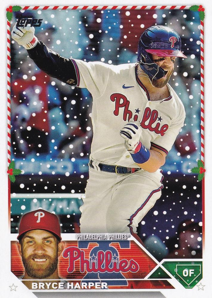 2023 Topps Holiday Bryce Harper  H84 Philadelphia Phillies