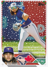 Load image into Gallery viewer, 2023 Topps Holiday Bo Bichette  H95 Toronto Blue Jays
