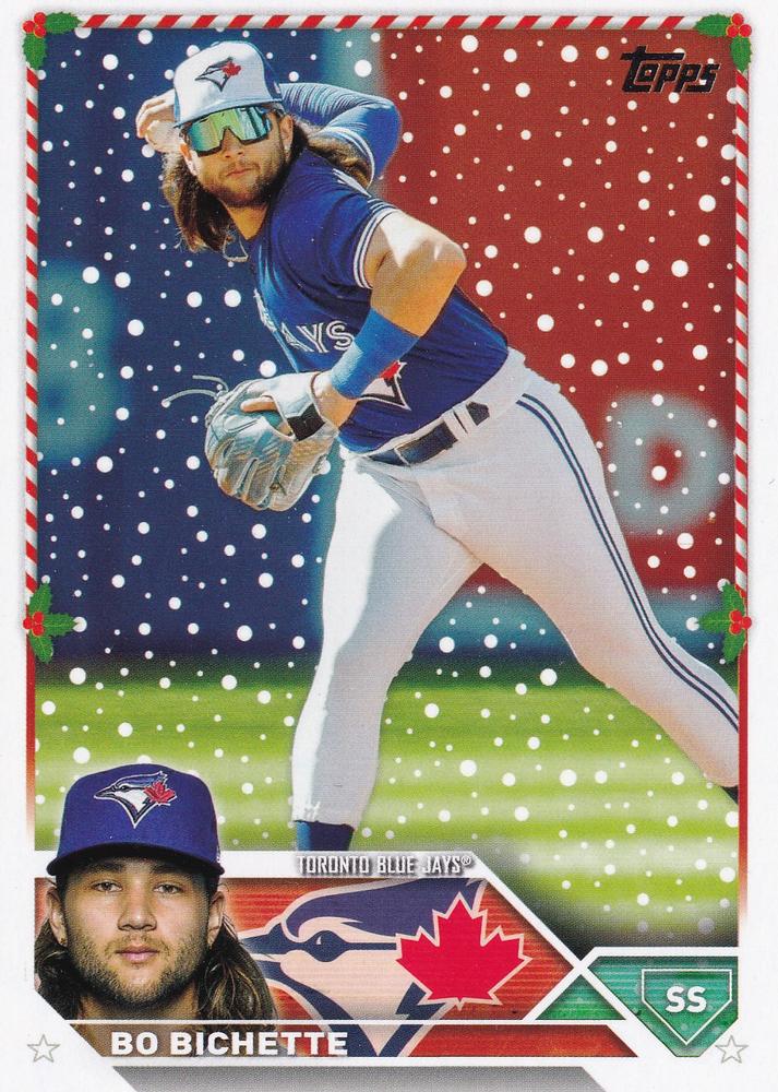 2023 Topps Holiday Bo Bichette  H95 Toronto Blue Jays