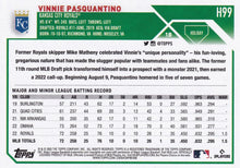 Load image into Gallery viewer, 2023 Topps Holiday Vinnie Pasquantino ASR, RC H99 Kansas City Royals
