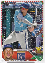 Load image into Gallery viewer, 2023 Topps Holiday Vinnie Pasquantino ASR, RC H99 Kansas City Royals
