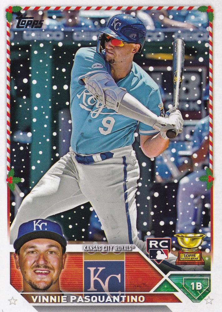 2023 Topps Holiday Vinnie Pasquantino ASR, RC H99 Kansas City Royals