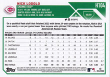 Load image into Gallery viewer, 2023 Topps Holiday Nick Lodolo  H104 Cincinnati Reds
