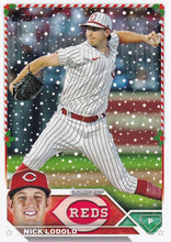 Load image into Gallery viewer, 2023 Topps Holiday Nick Lodolo  H104 Cincinnati Reds
