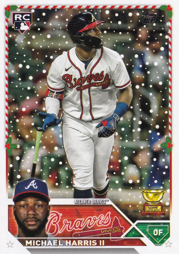 2023 Topps Holiday Michael Harris II ASR, RC H105 Atlanta Braves