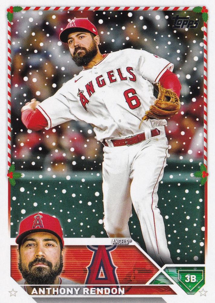 2023 Topps Holiday Anthony Rendon  H106 Los Angeles Angels