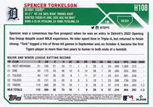 Load image into Gallery viewer, 2023 Topps Holiday Spencer Torkelson  H108 Detroit Tigers
