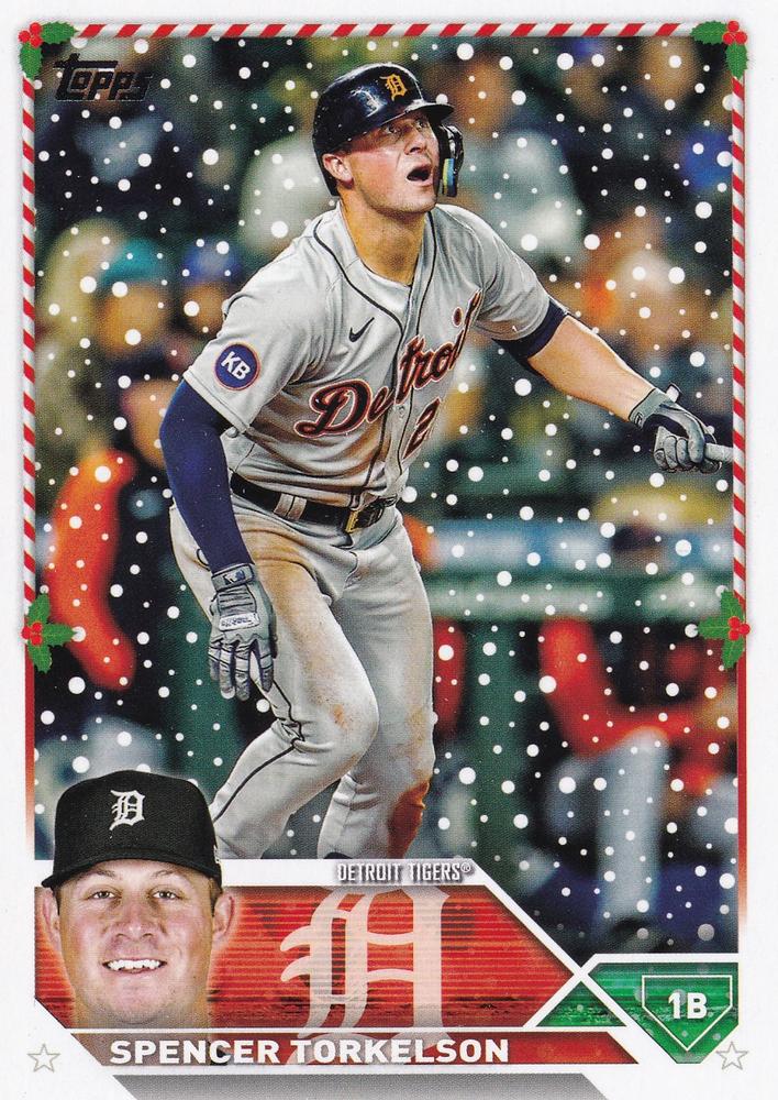 2023 Topps Holiday Spencer Torkelson  H108 Detroit Tigers
