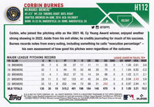 Load image into Gallery viewer, 2023 Topps Holiday Corbin Burnes  H112 Milwaukee Brewers
