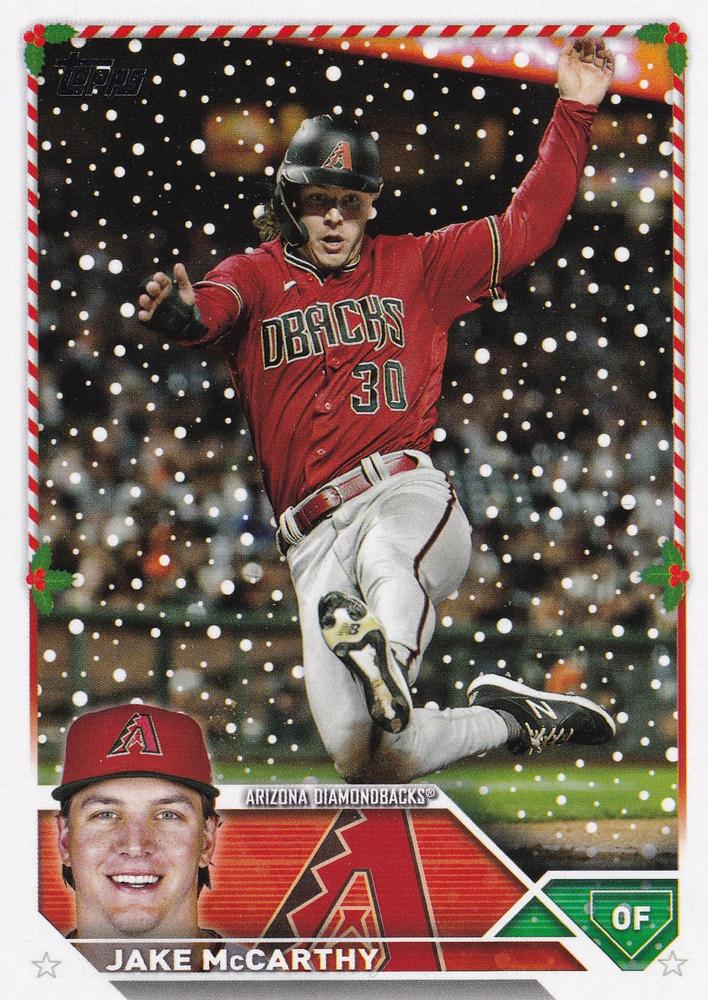 2023 Topps Holiday Jake McCarthy  H116 Arizona Diamondbacks