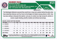 Load image into Gallery viewer, 2023 Topps Holiday Keibert Ruiz  H121 Washington Nationals
