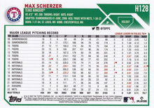 Load image into Gallery viewer, 2023 Topps Holiday Max Scherzer  H128 Texas Rangers
