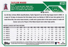 Load image into Gallery viewer, 2023 Topps Holiday Taylor Ward  H131 Los Angeles Angels
