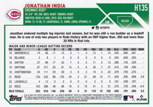 Load image into Gallery viewer, 2023 Topps Holiday Jonathan India  H135 Cincinnati Reds
