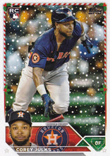 Load image into Gallery viewer, 2023 Topps Holiday Corey Julks RC H137 Houston Astros
