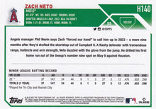 Load image into Gallery viewer, 2023 Topps Holiday Zach Neto RC H140 Los Angeles Angels
