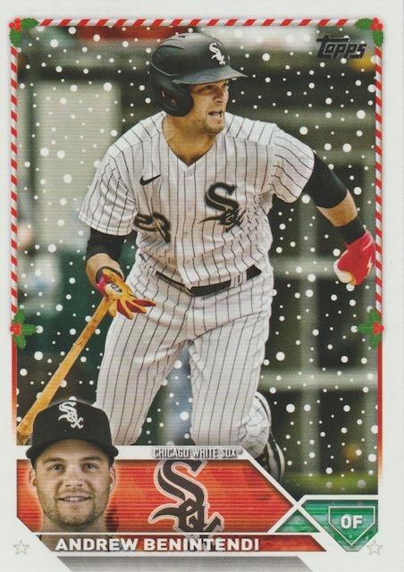 2023 Topps Holiday Andrew Benintendi  H142 Chicago White Sox