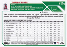 Load image into Gallery viewer, 2023 Topps Holiday Logan O&#39;Hoppe RC H144 Los Angeles Angels
