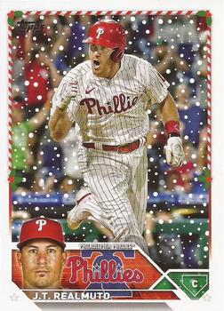 2023 Topps Holiday J.T. Realmuto  H146 Philadelphia Phillies