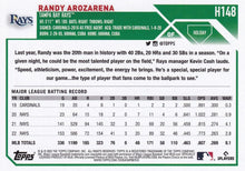 Load image into Gallery viewer, 2023 Topps Holiday Randy Arozarena  H148 Tampa Bay Rays
