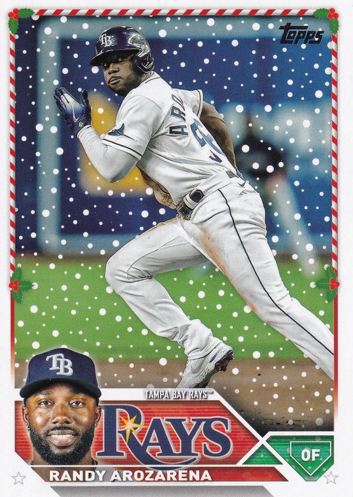 2023 Topps Holiday Randy Arozarena  H148 Tampa Bay Rays