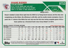 Load image into Gallery viewer, 2023 Topps Holiday Shane Bieber  H153 Cleveland Guardians
