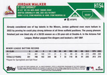 Load image into Gallery viewer, 2023 Topps Holiday Jordan Walker RC H154 St. Louis Cardinals
