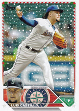 Load image into Gallery viewer, 2023 Topps Holiday Luis Castillo  H156 Seattle Mariners
