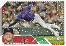 Load image into Gallery viewer, 2023 Topps Holiday Ryan McMahon  H159 Colorado Rockies
