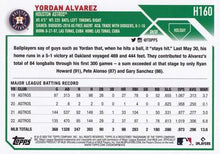 Load image into Gallery viewer, 2023 Topps Holiday Yordan Alvarez  H160 Houston Astros
