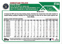 Load image into Gallery viewer, 2023 Topps Holiday Christian Yelich  H164 Milwaukee Brewers

