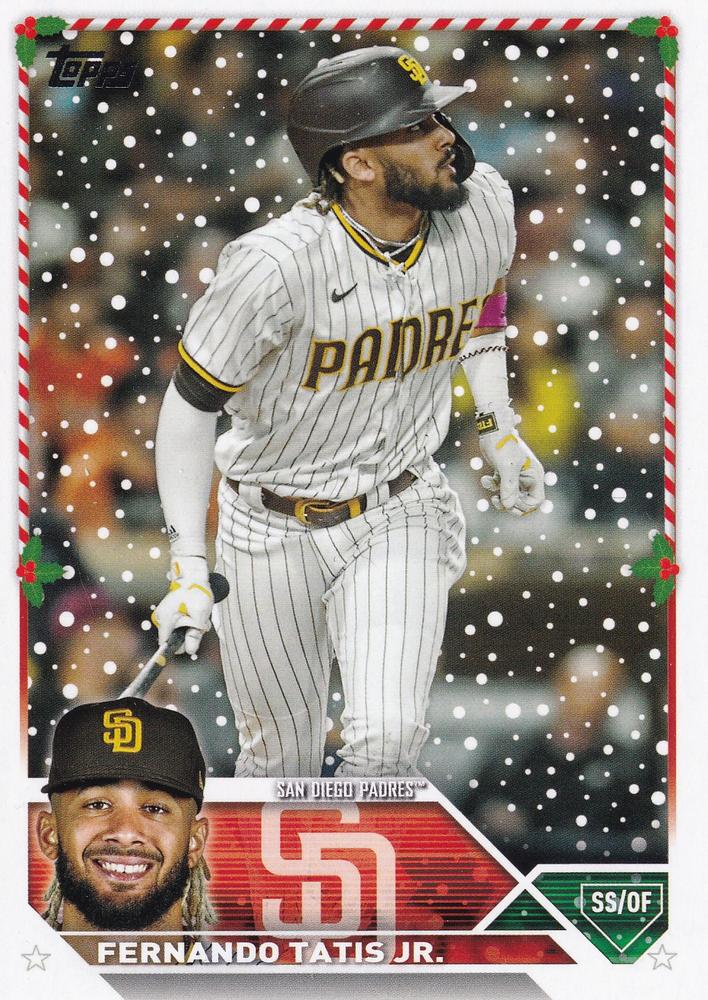 2023 Topps Holiday Fernando Tatis Jr.  H166 San Diego Padres