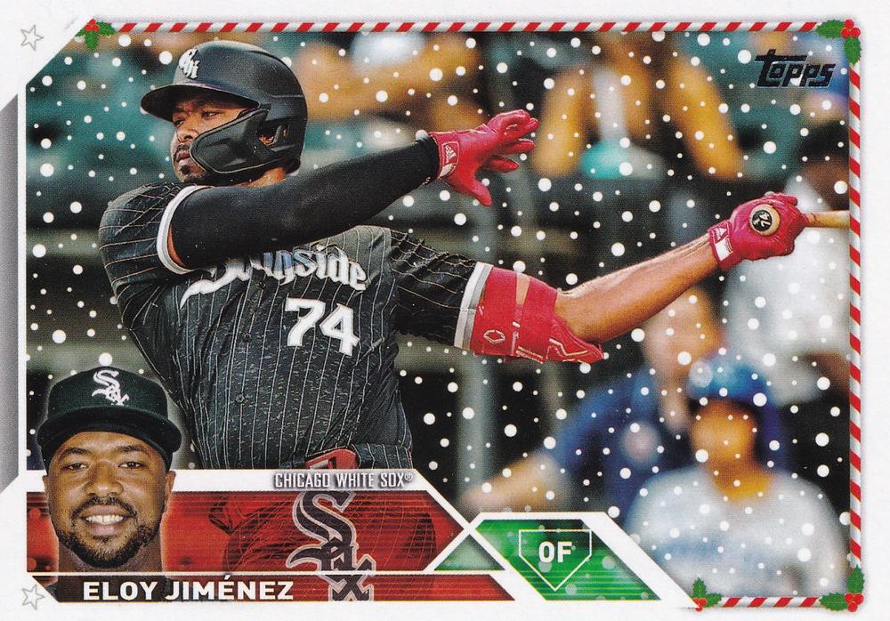 2023 Topps Holiday Eloy Jiménez  H167 Chicago White Sox