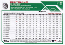 Load image into Gallery viewer, 2023 Topps Holiday Manny Machado  H169 San Diego Padres
