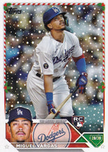 Load image into Gallery viewer, 2023 Topps Holiday Miguel Vargas RC H172 Los Angeles Dodgers
