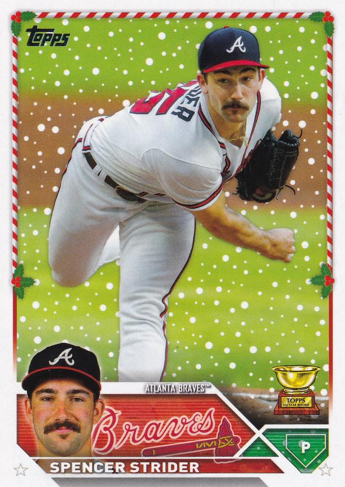 2023 Topps Holiday Spencer Strider ASR H176 Atlanta Braves