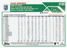 Load image into Gallery viewer, 2023 Topps Holiday Zack Greinke  H180 Kansas City Royals
