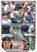 Load image into Gallery viewer, 2023 Topps Holiday James Outman RC H186 Los Angeles Dodgers
