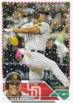 2023 Topps Holiday Juan Soto H199 San Diego Padres
