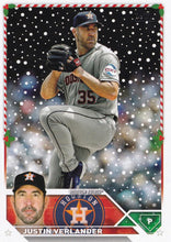 Load image into Gallery viewer, 2023 Topps Holiday Justin Verlander H200 Houston Astros

