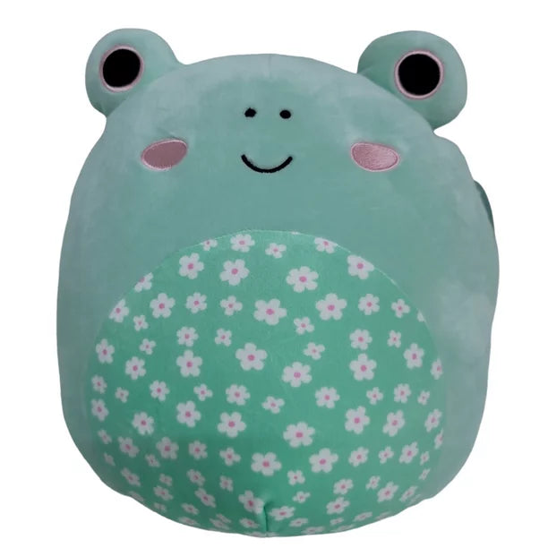 Squishmallows Fritz the Frog with Floral Belly 11