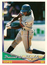 将图片加载到图库查看器，1994 Topps Delino DeShields # 109 Montreal Expos
