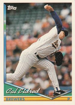 1994 Topps Cal Eldred # 45 Milwaukee Brewers